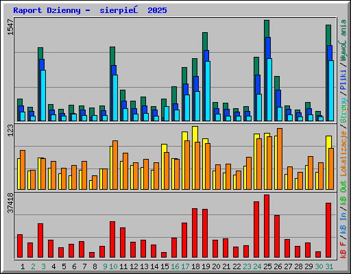 Raport Dzienny -  sierpień 2025