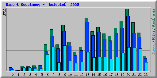 Raport Godzinowy -  kwiecień 2025