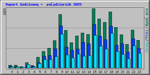 Raport Godzinowy -  październik 2025